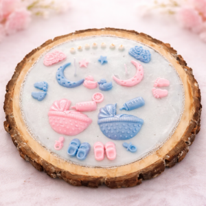 Baby shower Candle - Handcrafted Emotion